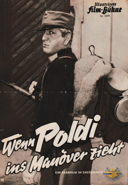 Wenn Poldi ins Manöver zieht, Illustrierte Film-Bühne, Nr. 3399