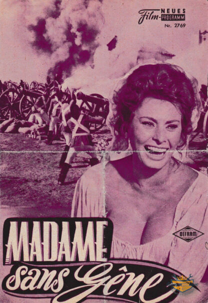 Madame Sans Gene, Neues Film-Programm Nr. 2769