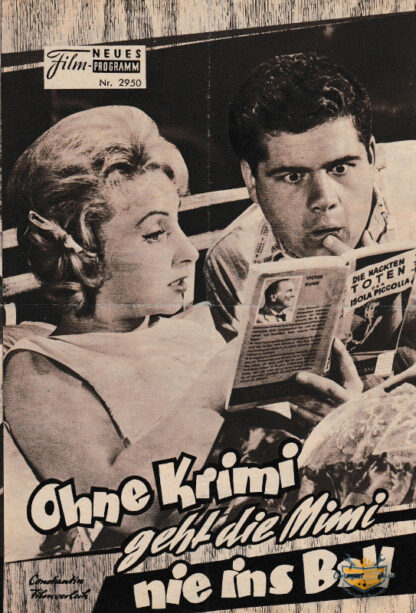 Ohne Krimi geht die Mimi nie ins Bett, Neues Film-Programm Nr.2950
