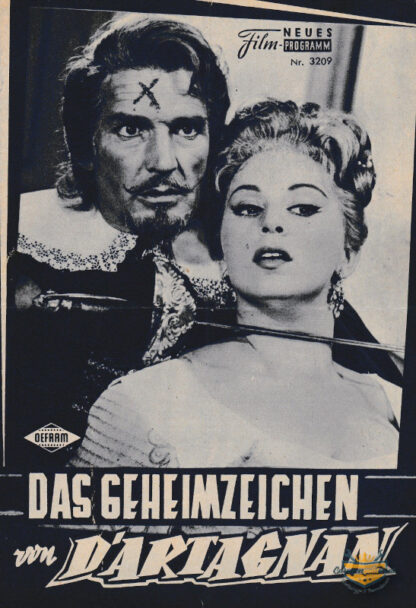 Das Geheimzeichen von D'Artagnan, Neues Film-Programm Nr. 3209