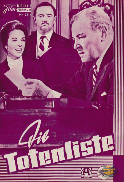 Die Totenliste, Neues Film-Programm Nr. 3314