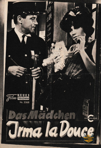 Das Mädchen Irma la Douce, Neues Filmprogramm Nr. 3368