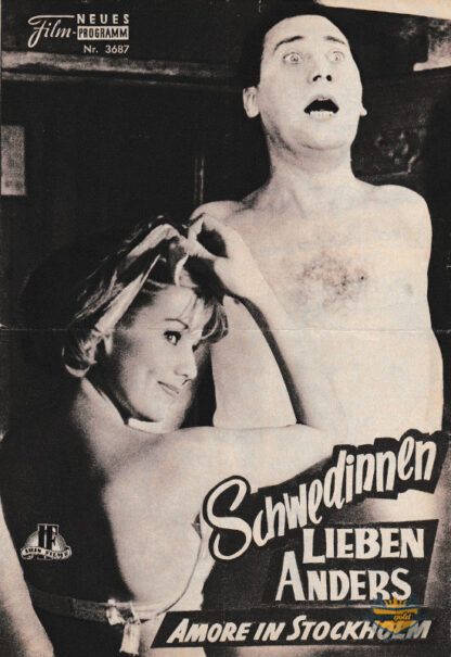 Schwedinnen Lieben Anders, Amore in Stockholm, Neues Film-Programm Nr. 3687