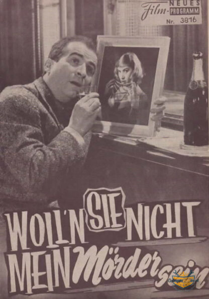 Woll`n Sie nicht mein Mörder sein, Neues Film-Programm Nr. 3816