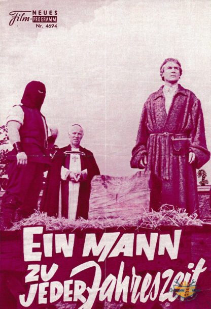 Ein Mann zu jeder Jahreszeit, Neues Film-Programm Nr. 4694