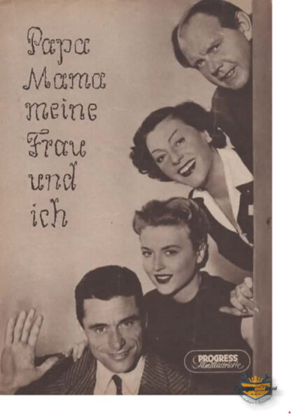 Papa Mama meine Frau und ich, Progress Filmillustrierte Nr.105/56