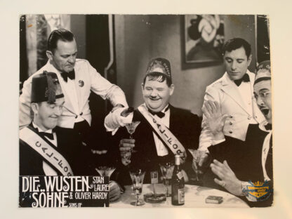 Die Wüstensöhne, 8 Stück Kino Aushangfotos – Bild 3
