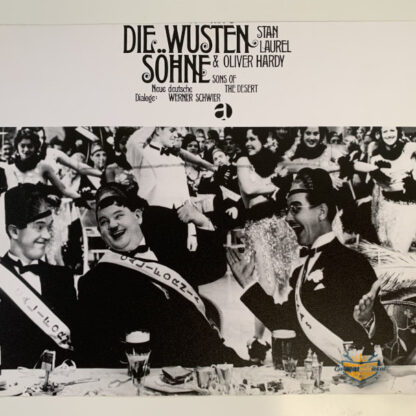 Die Wüstensöhne, 8 Stück Kino Aushangfotos