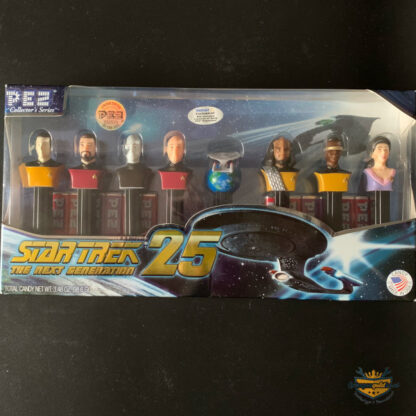 8 Stk. Star Trek - The Next Generation Pez Limited Edition