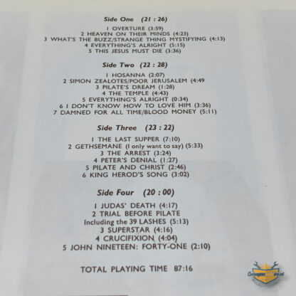 Jesus Christ Superstar Doppel LP – Bild 6