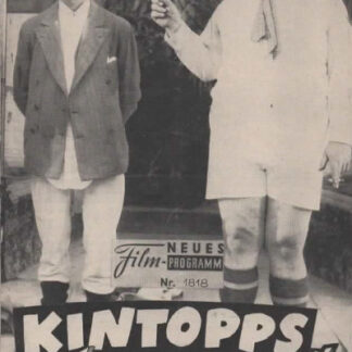 Kinotopps Lachkabinett, Neues Film-Programm Nr.1818