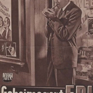 Geheimagent des FBI, Neues Film-Programm Nr.1862