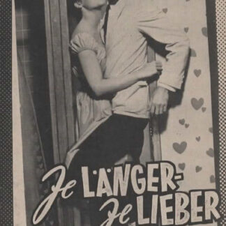 Je länger je lieber, Neues Film-Programm Nr.2573