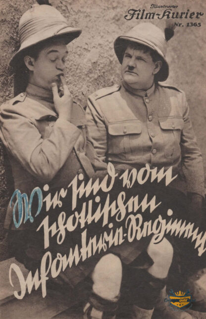 Wir Sind Vom Schottischen Infanterie Regiment, Illustrierter Film-Kurier Nr.1365