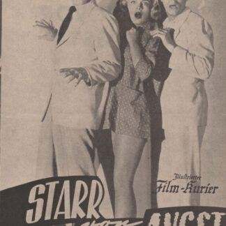 Starr Vor Angst, Illustrierter Film-Kurier Nr.1710