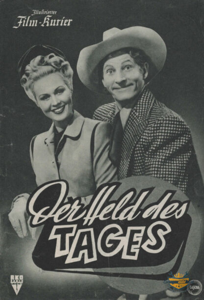 Der Held Des Tages, Illustrierter Film-Kurier Nr.1724