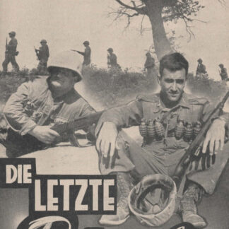 Die Letzte Patrouille, Illustrierter Film-Kurier Nr.1853