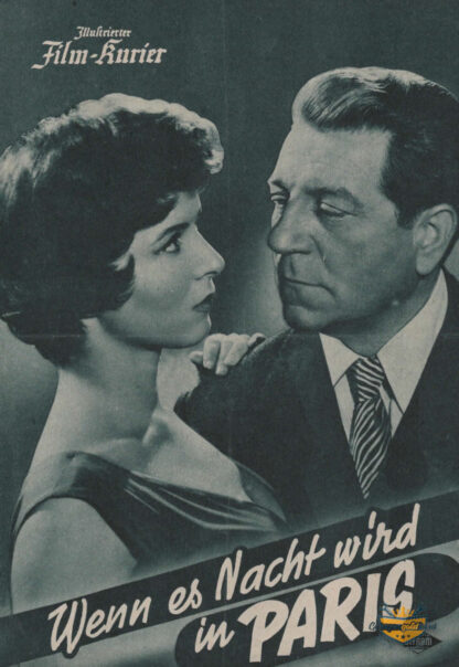 Wenn Es Nacht Wird In Paris, Illustrierter Film-Kurier Nr.2088