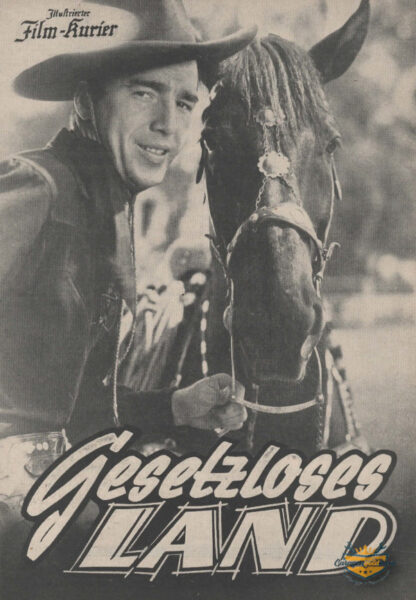 Gesetzloses Land, Illustrierter Film-Kurier Nr.2158