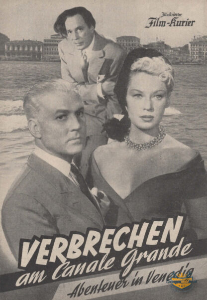 Verbrechen Am Canale Grande, Illustrierter Film-Kurier Nr.2178