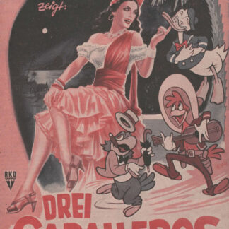 Walt Disney's Drei Caballeros, Illustrierter Film-Kurier Nr.2196