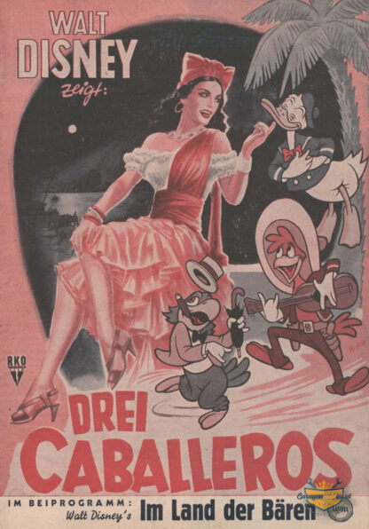 Walt Disney's Drei Caballeros, Illustrierter Film-Kurier Nr.2196