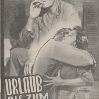 Urlaub Bis Zum Wecken, Illustrierter Film-Kurier Nr.2268