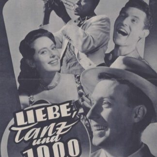 Liebe Tanz Und 1000 Schlager, Illustrierter Film-Kurier Nr.2334