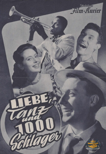 Liebe Tanz Und 1000 Schlager, Illustrierter Film-Kurier Nr.2334