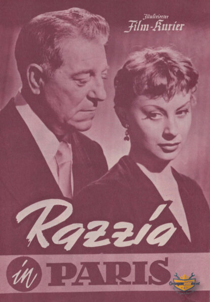 Razzia In Paris, Illustrierter Film-Kurier Nr.2407