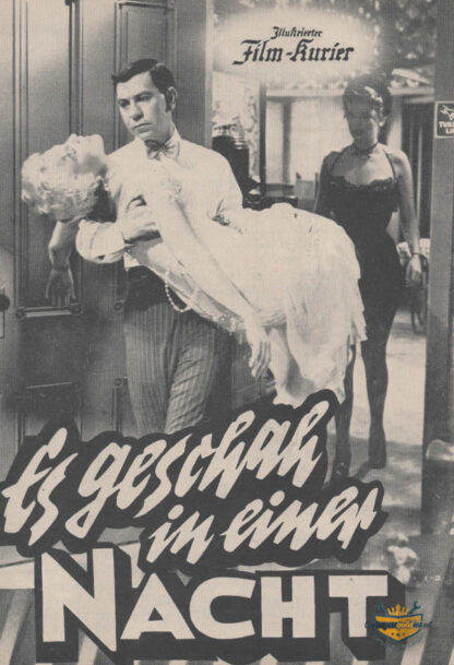 Es Geschah In Einer Nacht, Illustrierter Film-Kurier Nr.2506
